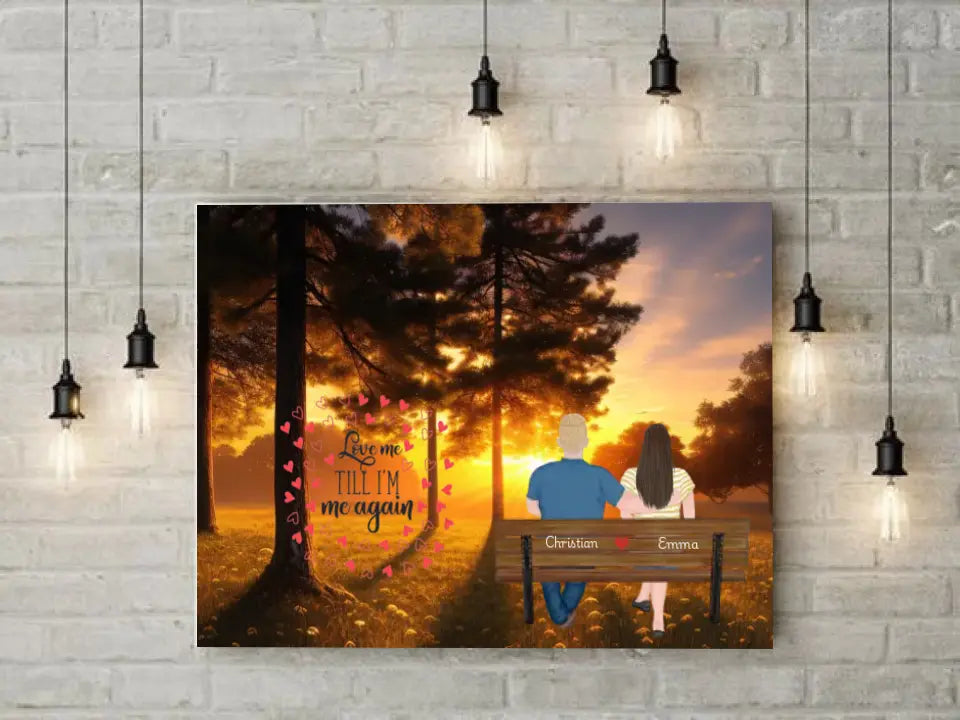 Sunset Memories With Your Lovely Person - Personalize Canvas and Poster