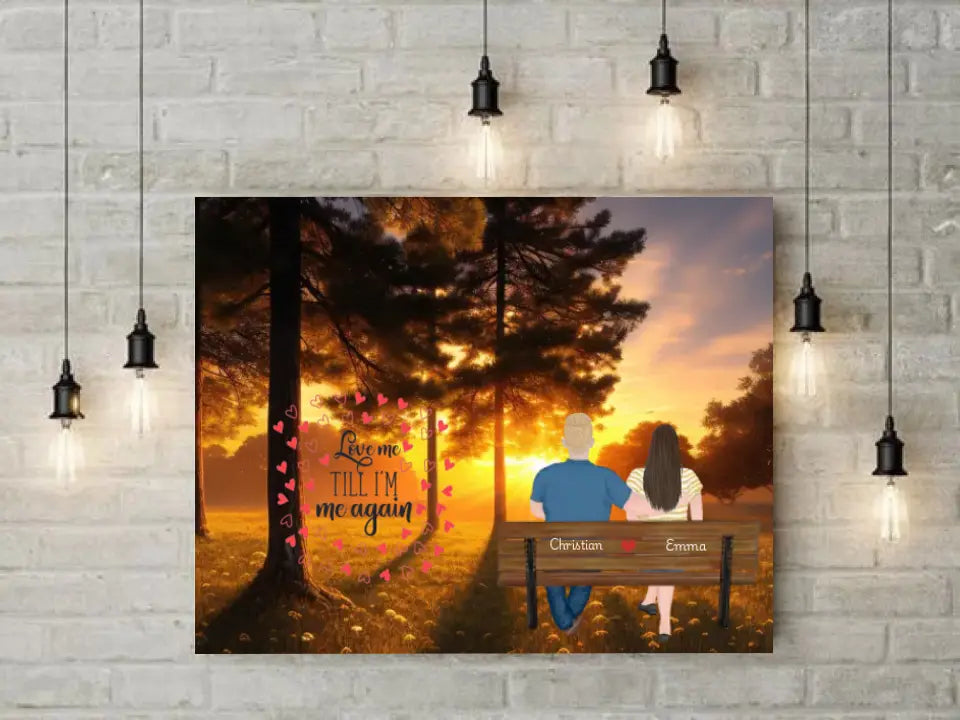 Sunset Memories With Your Lovely Person - Personalize Canvas and Poster