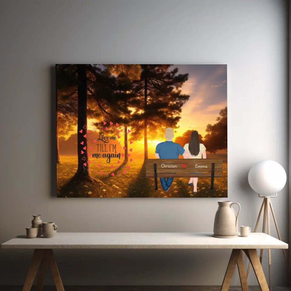 Sunset Memories With Your Lovely Person - Personalize Canvas and Poster