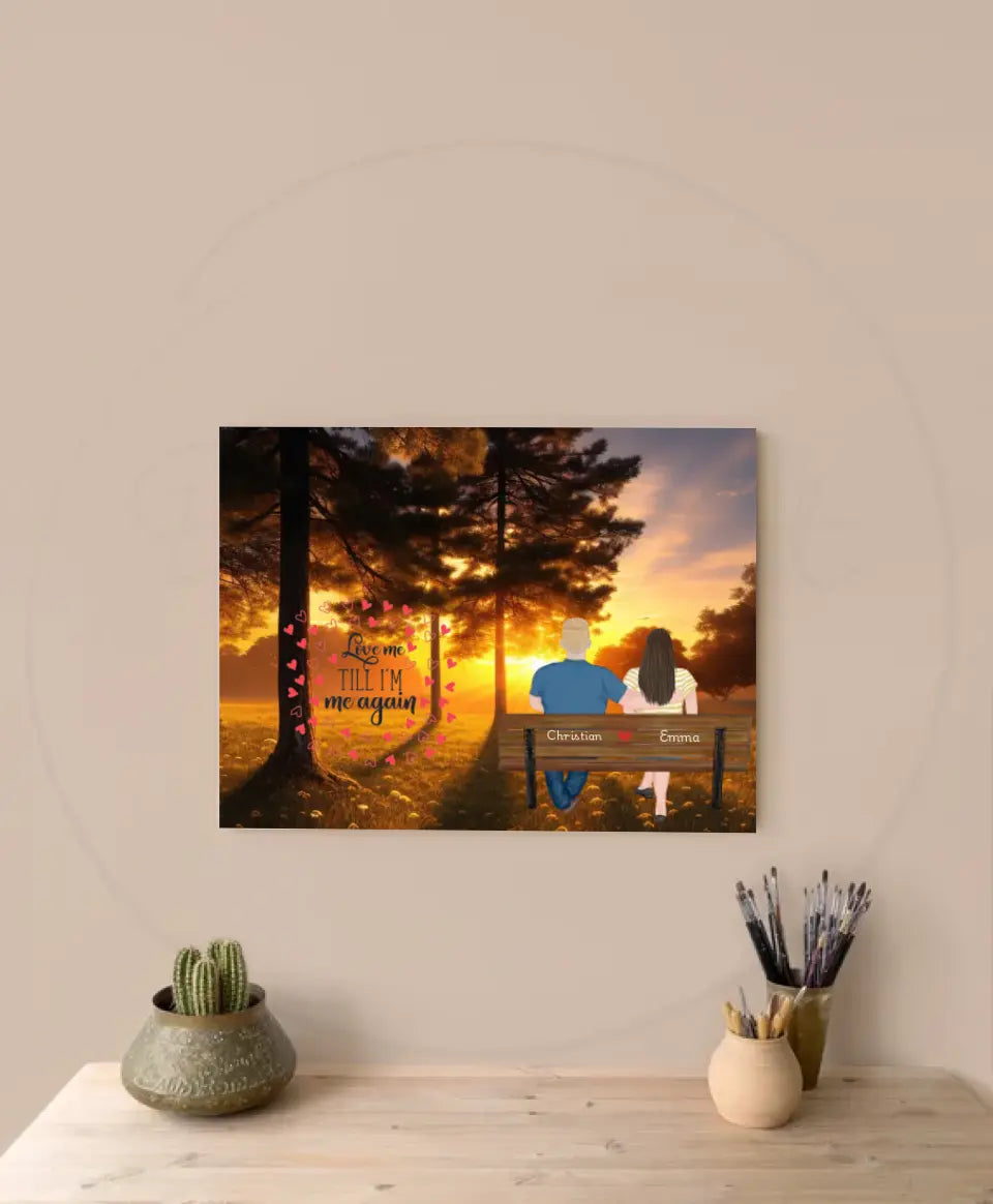 Sunset Memories With Your Lovely Person - Personalize Canvas and Poster