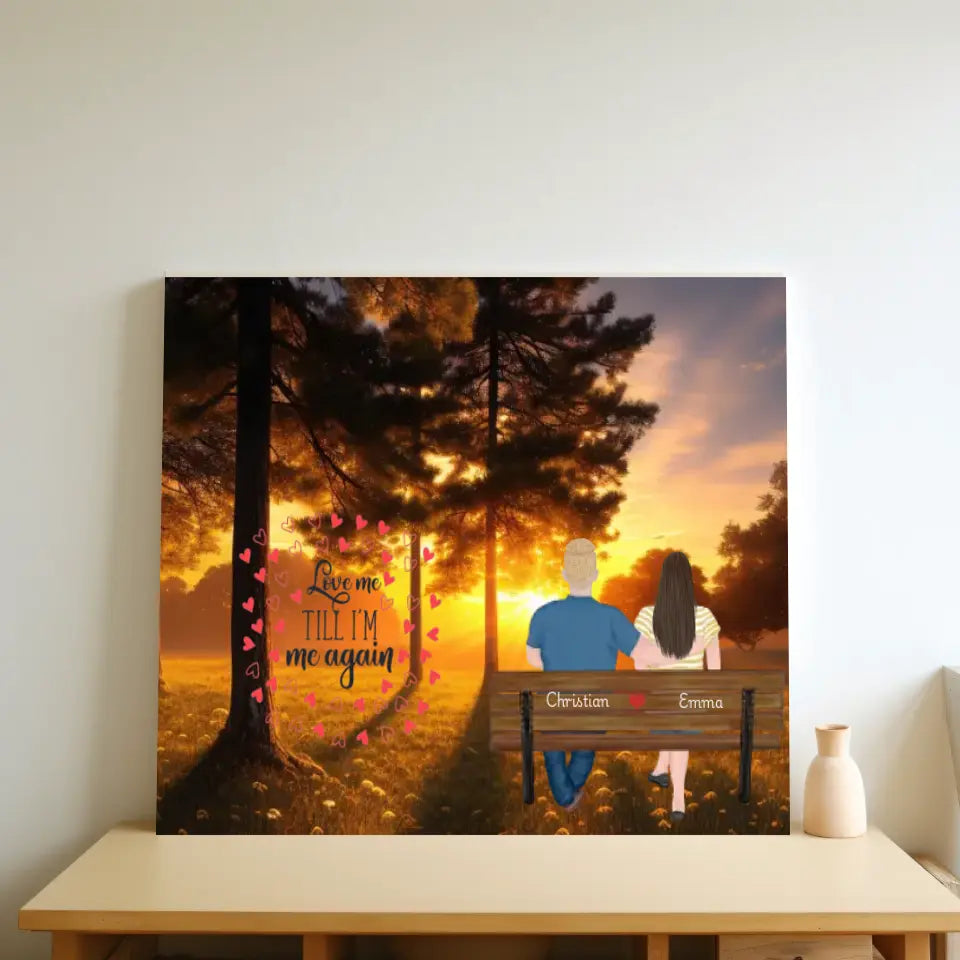 Sunset Memories With Your Lovely Person - Personalize Canvas and Poster