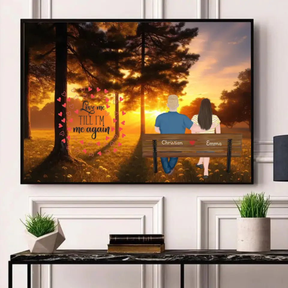 Sunset Memories With Your Lovely Person - Personalize Canvas and Poster