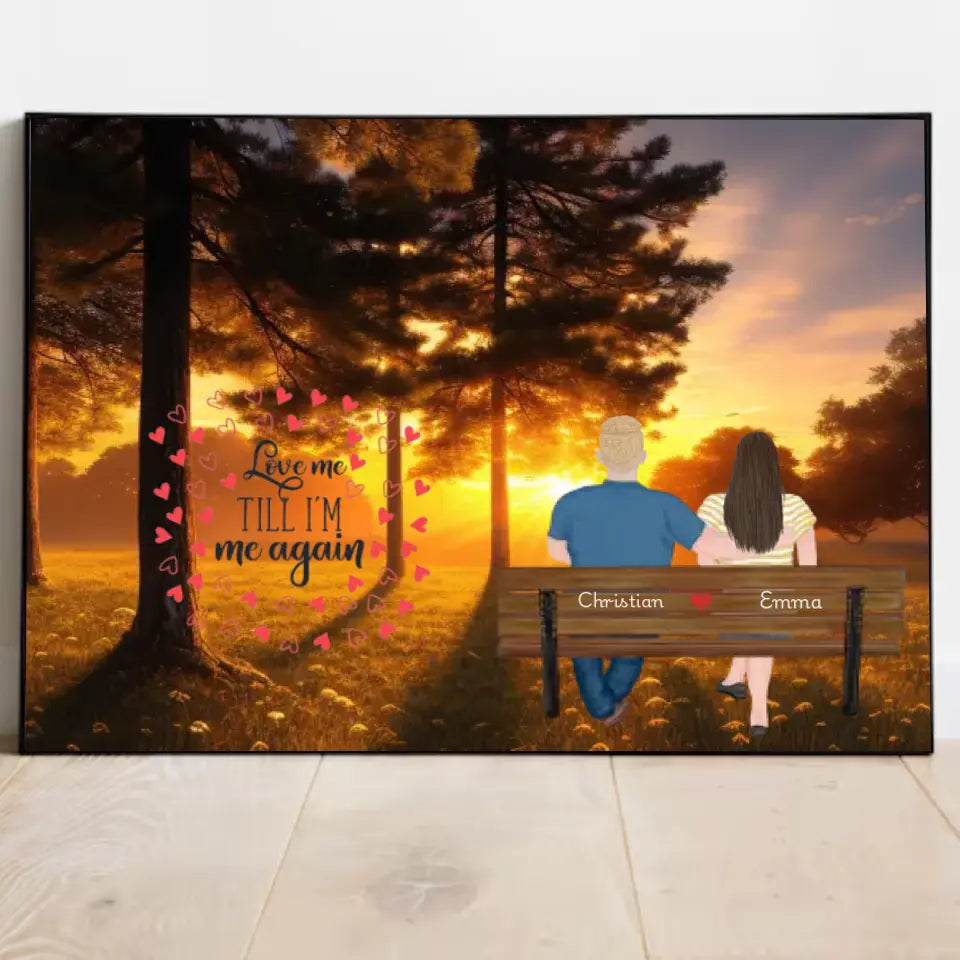 Sunset Memories With Your Lovely Person - Personalize Canvas and Poster