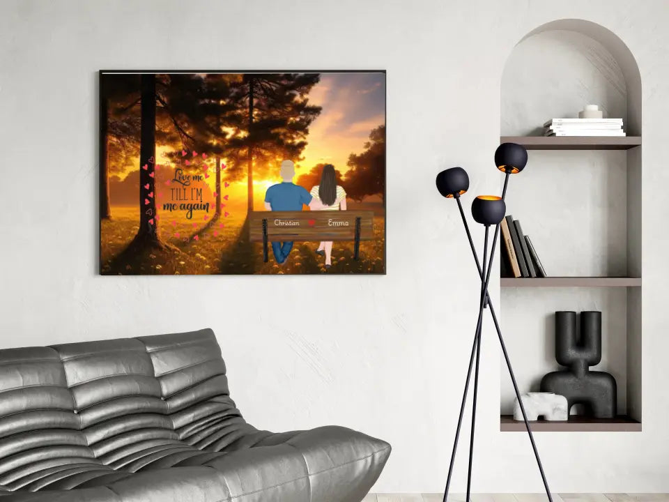 Sunset Memories With Your Lovely Person - Personalize Canvas and Poster
