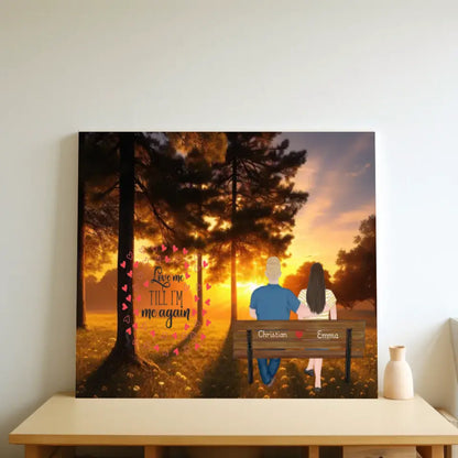 Sunset Memories With Your Lovely Person - Personalize Canvas and Poster